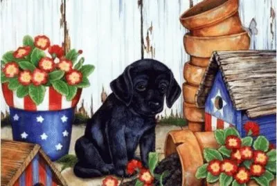Puppy Dog by Jane Mayday jigsaw puzzle