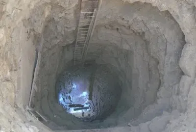 Antigua Mina El Sauce. Mendoza. Argentina