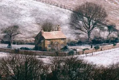 פאזל של cottage in winter