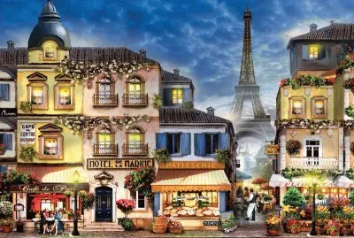 Paris jigsaw puzzle