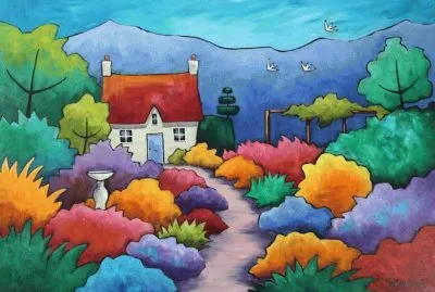 Escena jigsaw puzzle