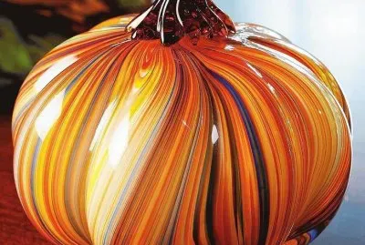 Glass Pumpkin