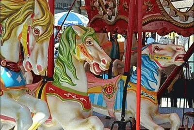 Carousel Horses jigsaw puzzle