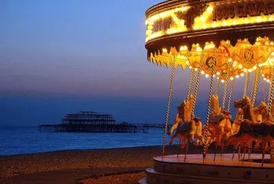 Carousel Scene jigsaw puzzle