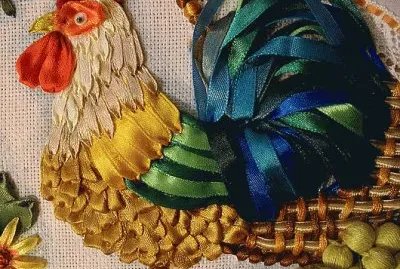 Embroidery Rooster