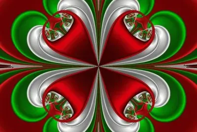 Holiday Fractal Art
