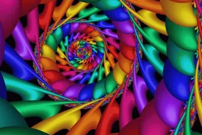 Rainbow Spiral jigsaw puzzle