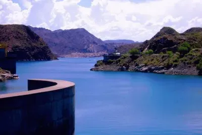 Embalse Los Reyunos. Mendoza. Argentina jigsaw puzzle