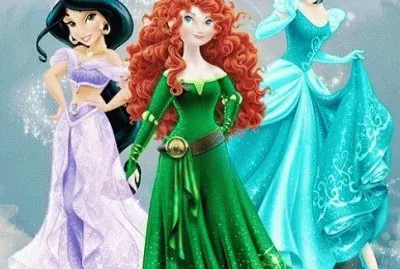 Jasmine Merida Cinderella