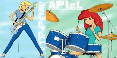 Cinderella Ariel jigsaw puzzle