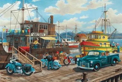 פאזל של Homer Spit Harbor by Ken Zylla