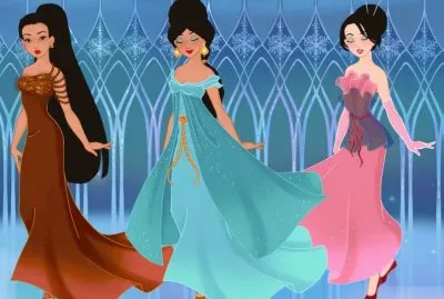 Pocahontas Jasmine Mulan