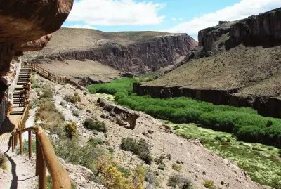 CaÃ±adÃ³n del RÃ­o Pinturas. Patagonia Argentina