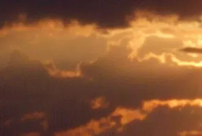 More colourful clouds at sunset