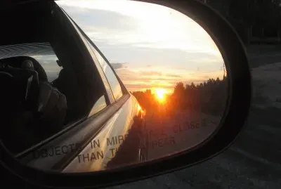 A different view of the sunset