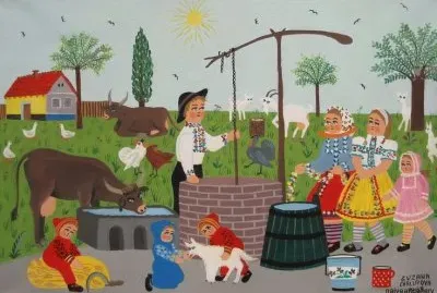 פאזל של On the Well by Zuzana Chapulova