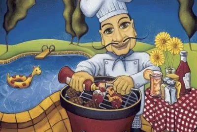 BBQ chef by Will Rafuse