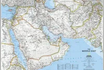 פאזל של The Middle East Map