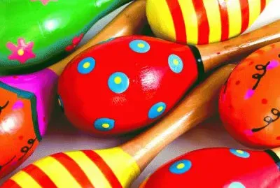 Colored jigsaw puzzle