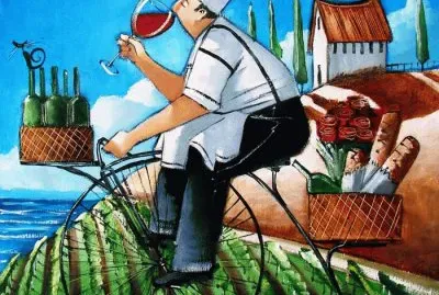 Chef 's delivery by Ronald West jigsaw puzzle