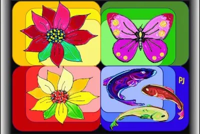 Framed Flowers and more