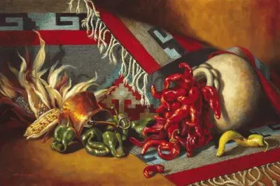 Fresh Peppers and Corn jigsaw puzzle