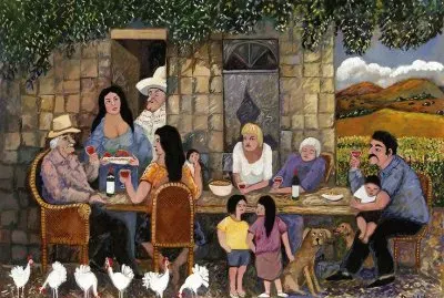 Farmer Family by Guy Buffet