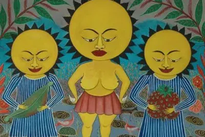 Sunny Family by Roger Francois jigsaw puzzle