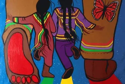 Running with by Gichi Misabee jigsaw puzzle