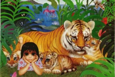 Small Paradise by Margaret Keane jigsaw puzzle