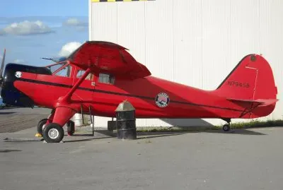 AK Airlines Plane atAnchorage Aviation Display