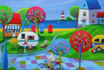 The Camping by Iwona Lifsches