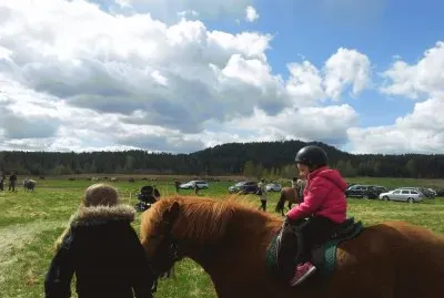 a caballo