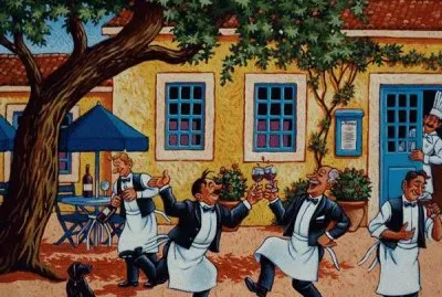 Dancing Waiters