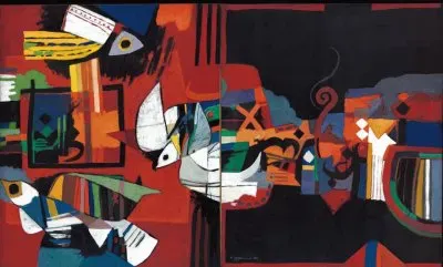 פאזל של Dia Al- Azzawi