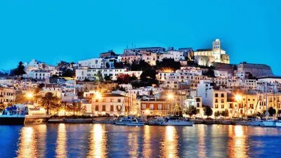 Atardecer en Ibiza.
