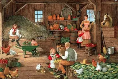 Inside the Barn