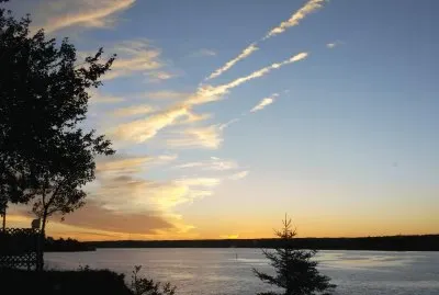 Clouds look like an explosion