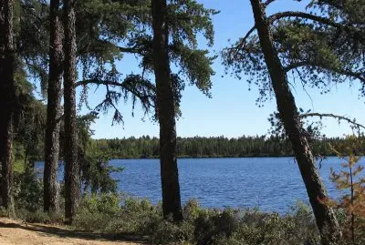 Other end of the lake