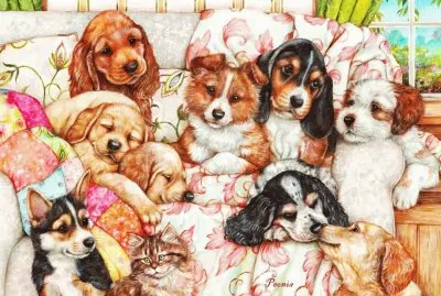 cÃ£ezinhos jigsaw puzzle
