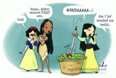 SnowWhite Pocahontas Mulan