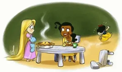 Rapunzel Tiana SnowWhite