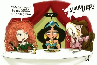 פאזל של Merida Jasmine Belle