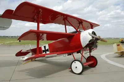 Fokker triplane jigsaw puzzle