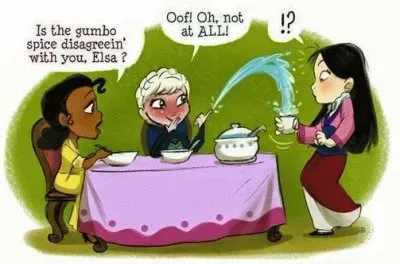 Tiana Elsa Mulan jigsaw puzzle
