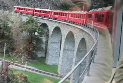 il treno rosso del Bernina