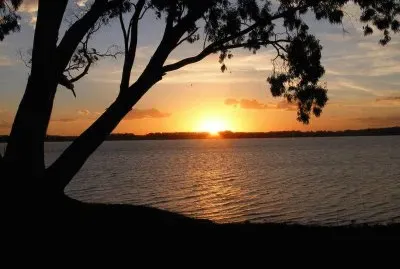 Atardecer en Villa CaÃ±Ã¡s. Santa Fe. Argentina