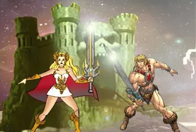 פאזל של He-Man e She-Ra
