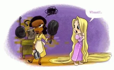 Tiana Rapunzel