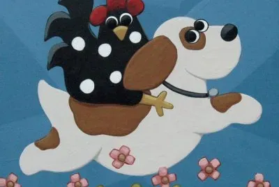 Dog Cab by Annie Lane jigsaw puzzle